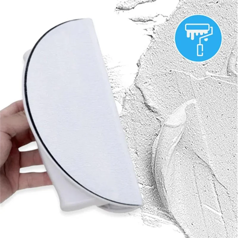 

【Hot-Selling!】Drywall Corner Sander Right Angle Half Round Angle Grinding Tool 10Pcs Sandpaper For Corner Wall Cleaning And Poli