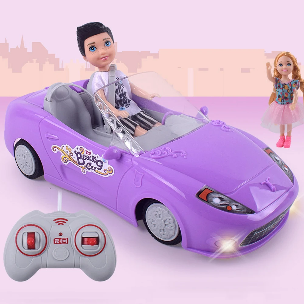 1/12 casa delle bambole radiocomando modello di auto accessori per casa delle bambole con due bambole fai da te giocattoli per bambini gioco per