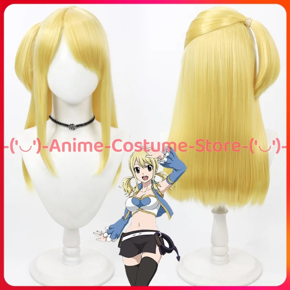 

Fairy Tail Люси Хартфилия Косплей Парик Аниме Игровой Персонаж Хэллоуин Карнавальный Костюм Парики Термостойкие Синтетические Волосы