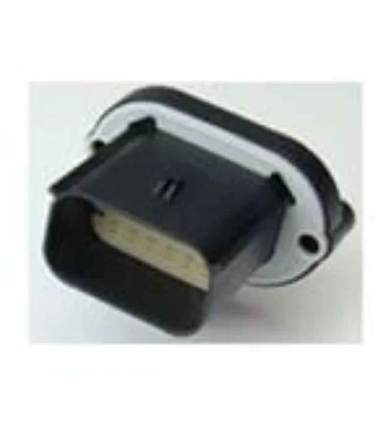 (5-20pcs) 0477256010 MOLEX MX150 Male Connector Assembly Panel Mount Dual Row 12 Circuits Keying Option Black Housing 477256010