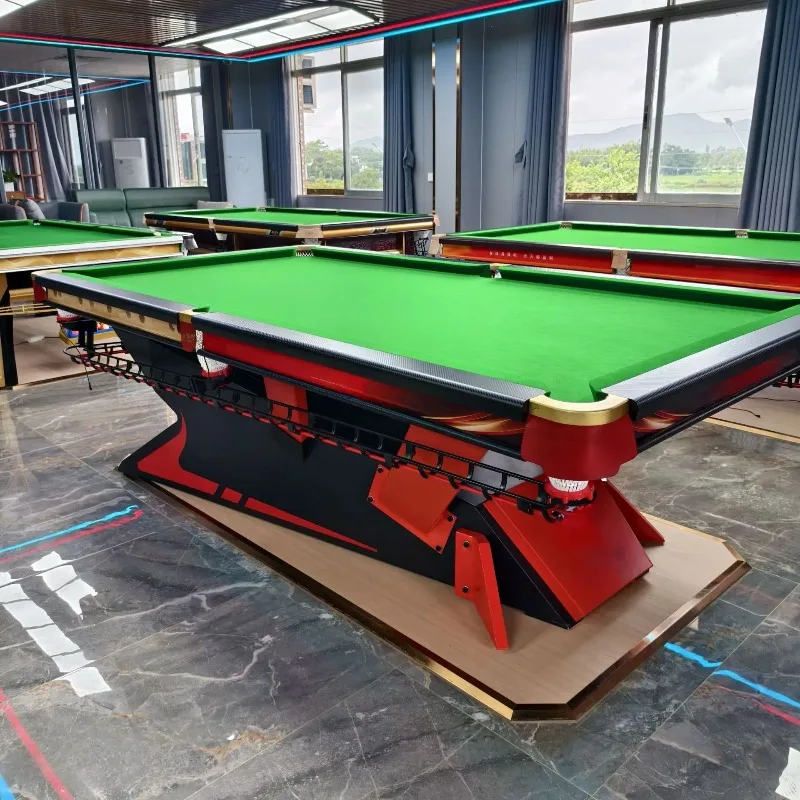 

2025 Wholesale Cheap Price Indoor Fancy 9 Ball American Pool Table 8ft 9ft Billiards Table for Sale