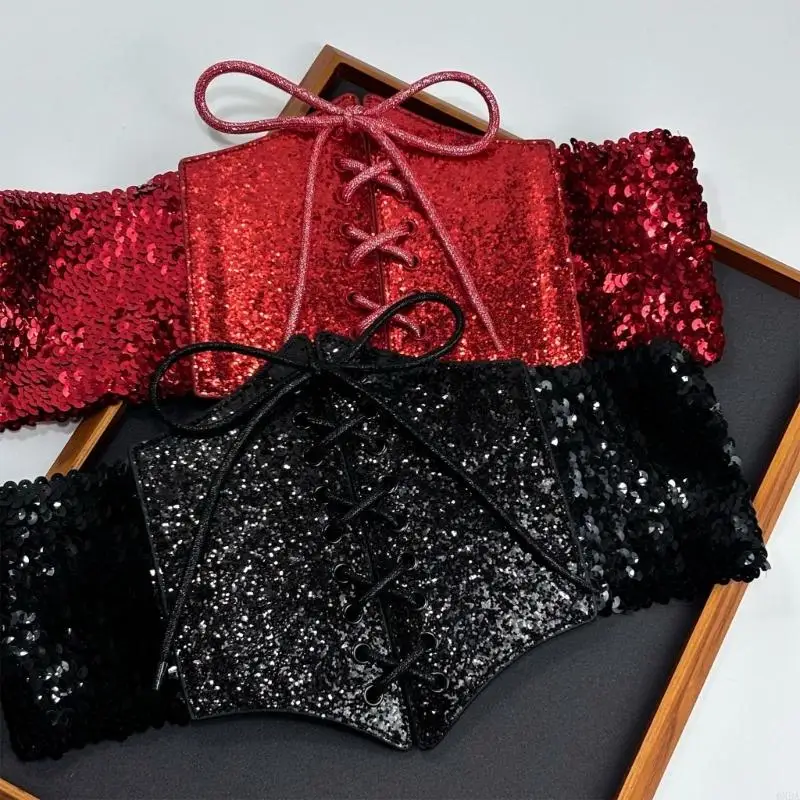 Belietto alla cintura alla cintura alla costume in corsetto sotto scintillante gioielli per corpo in per