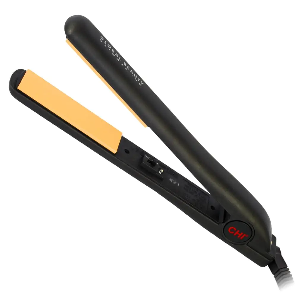 New Original Ceramic Flat Iron, Flat Iron For A Smooth Finish, Ceramic Floating Plates, Quick Heat Up, Analog On/Off Switch