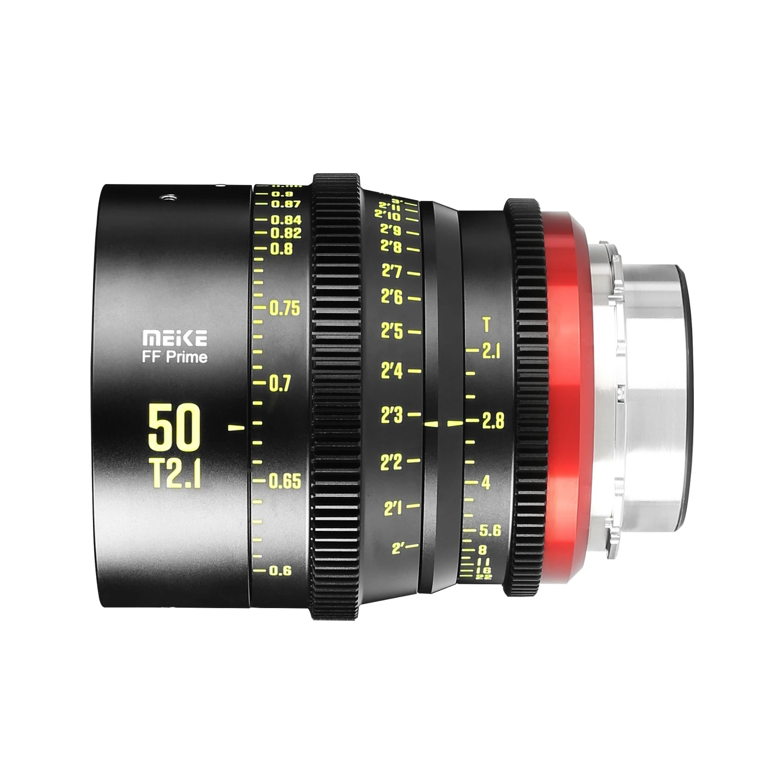 Meike Prime 50mm T2.1 Cine Lens for Full Frame Cinema Camera Systems,such as Canon C700 C500II,Sony VENICE,Sony FX3 FX6,FX9