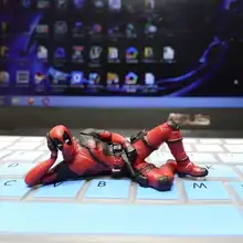 Deadpool Desk and Car Toy Figure #4