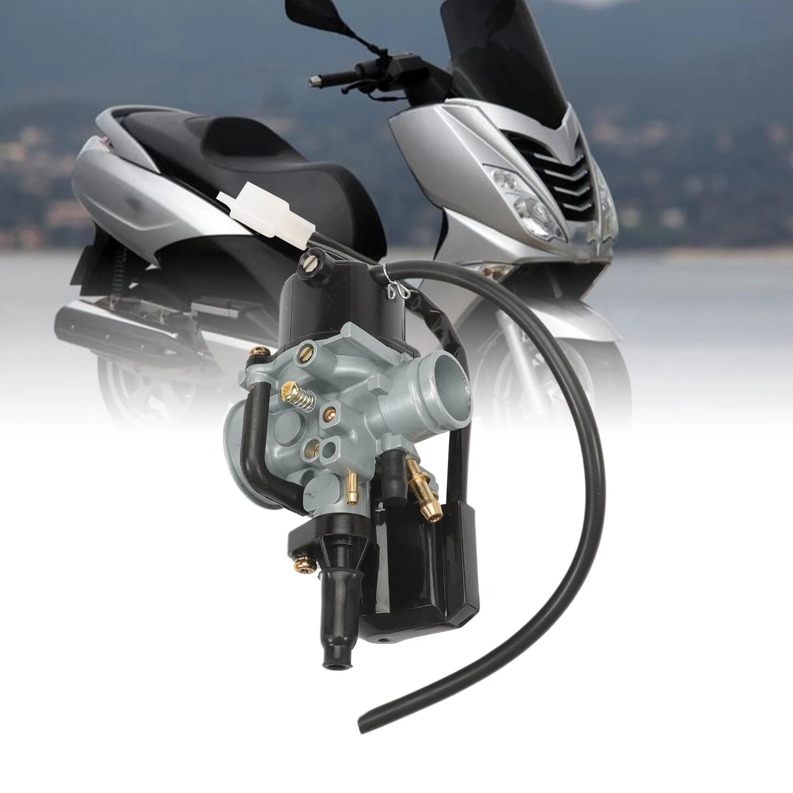 Карбюратор для мотоцикла, 15 мм, ремешок для карбюратора Pya для не-Geot Citystar Django Speedfight 3 4 Ludix Kisbee Jet Force 50