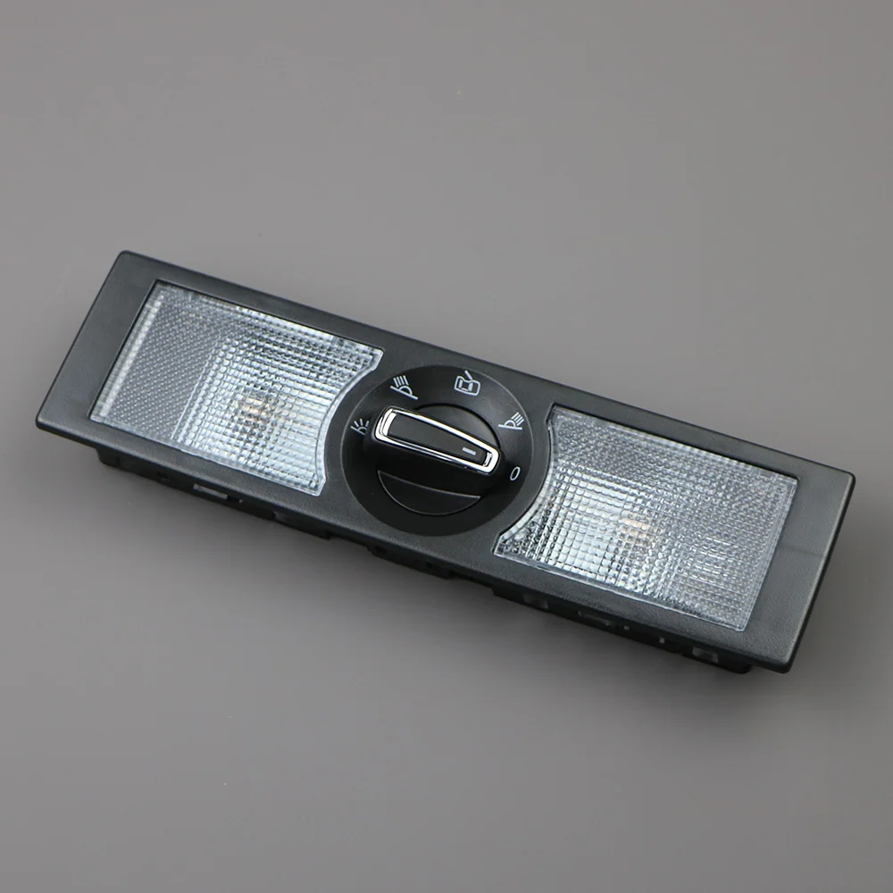 

Genuine Chrome Rear Reading Dome Light 6Q0947291A Black For VW Beetle Jetta beetle Octavia Fabia Polo 9N 6R Touran
