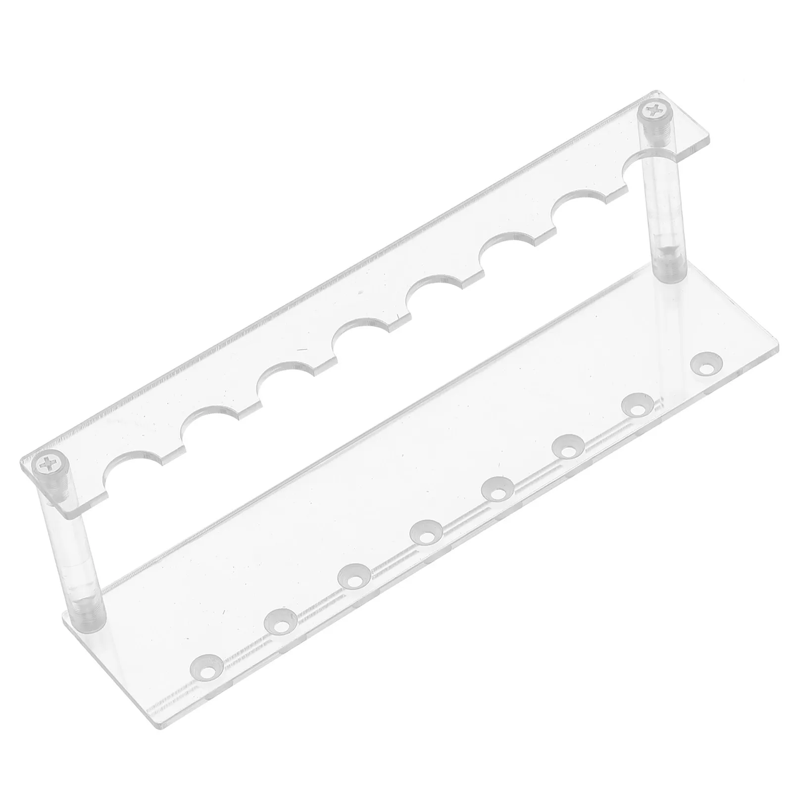 

1Set Acrylic Pencil Holder Pen Storage Rack Multifunctional Organizer for Office School Home Use Pen Display Stand