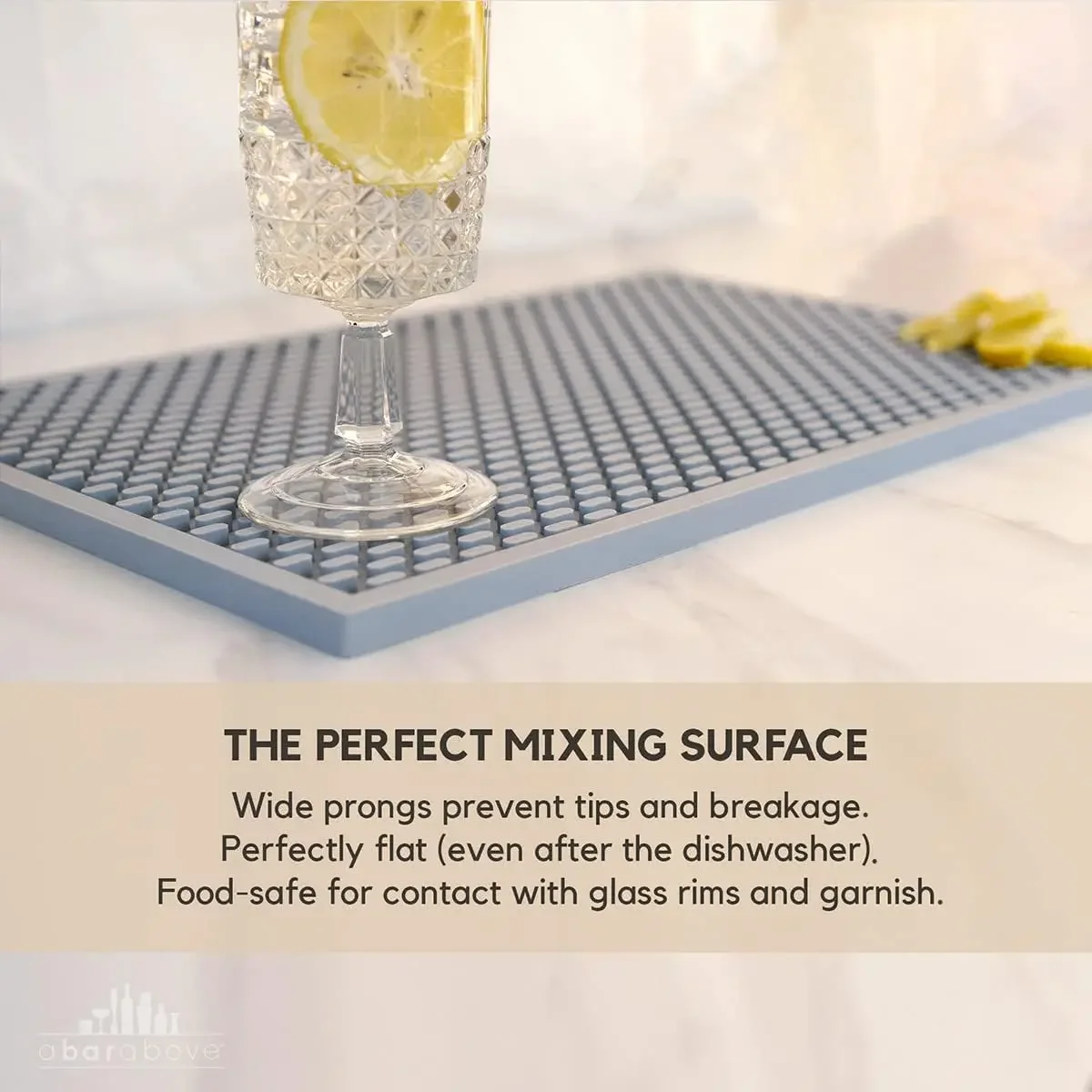 

High quality Premium Heavy Duty Bar Mat, Food Safe Silicone Mat, Mats