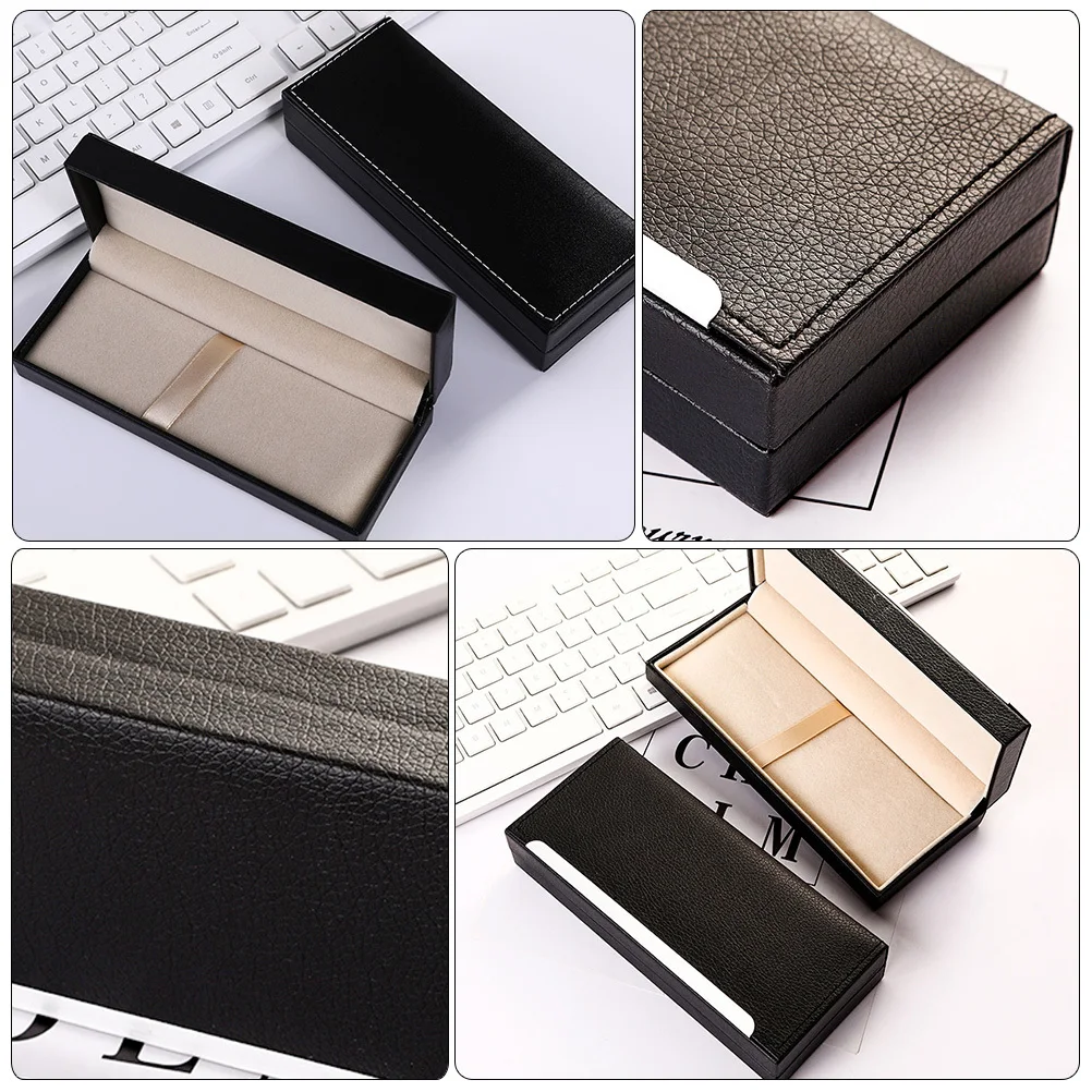 

Single Empty Gift Box Pen Case For Fountain Pen Gift Packaging Display Box Pencil Holder Organizer Case