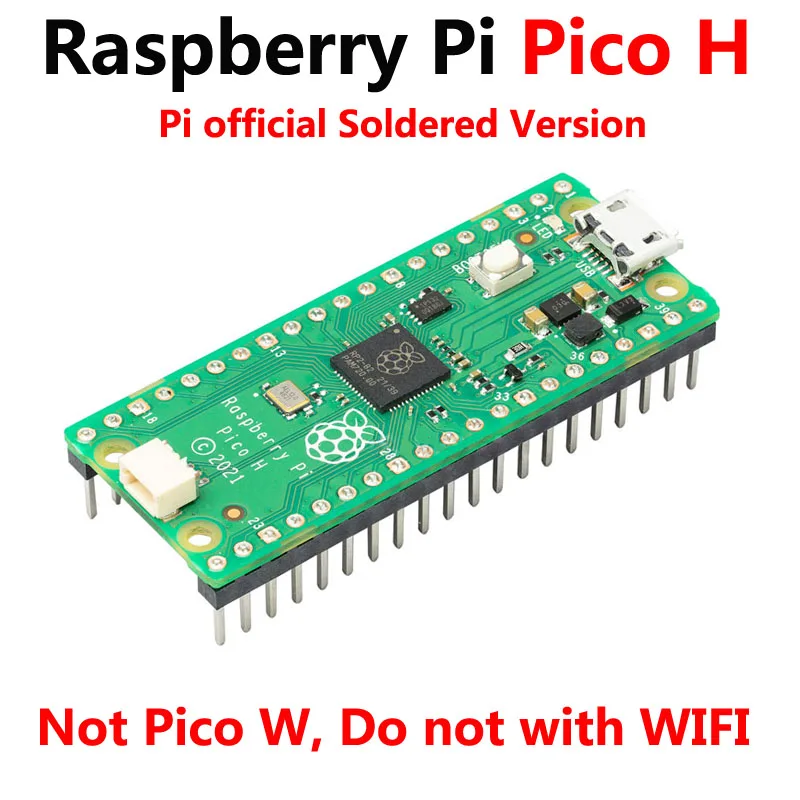 Raspberry Pi  Pico or Pico W High-Performance Microcontroller Board with Flexible Digital Interfaces