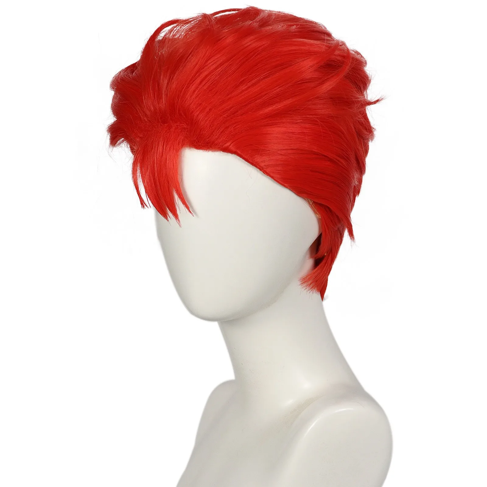 Pelucas de Cosplay de Anime Sakuragi Hanamichi para hombres y mujeres, naranja mezclado, corto, fiesta de Halloween, juego de rol, gorra de peluca, disfraz de Cosplay