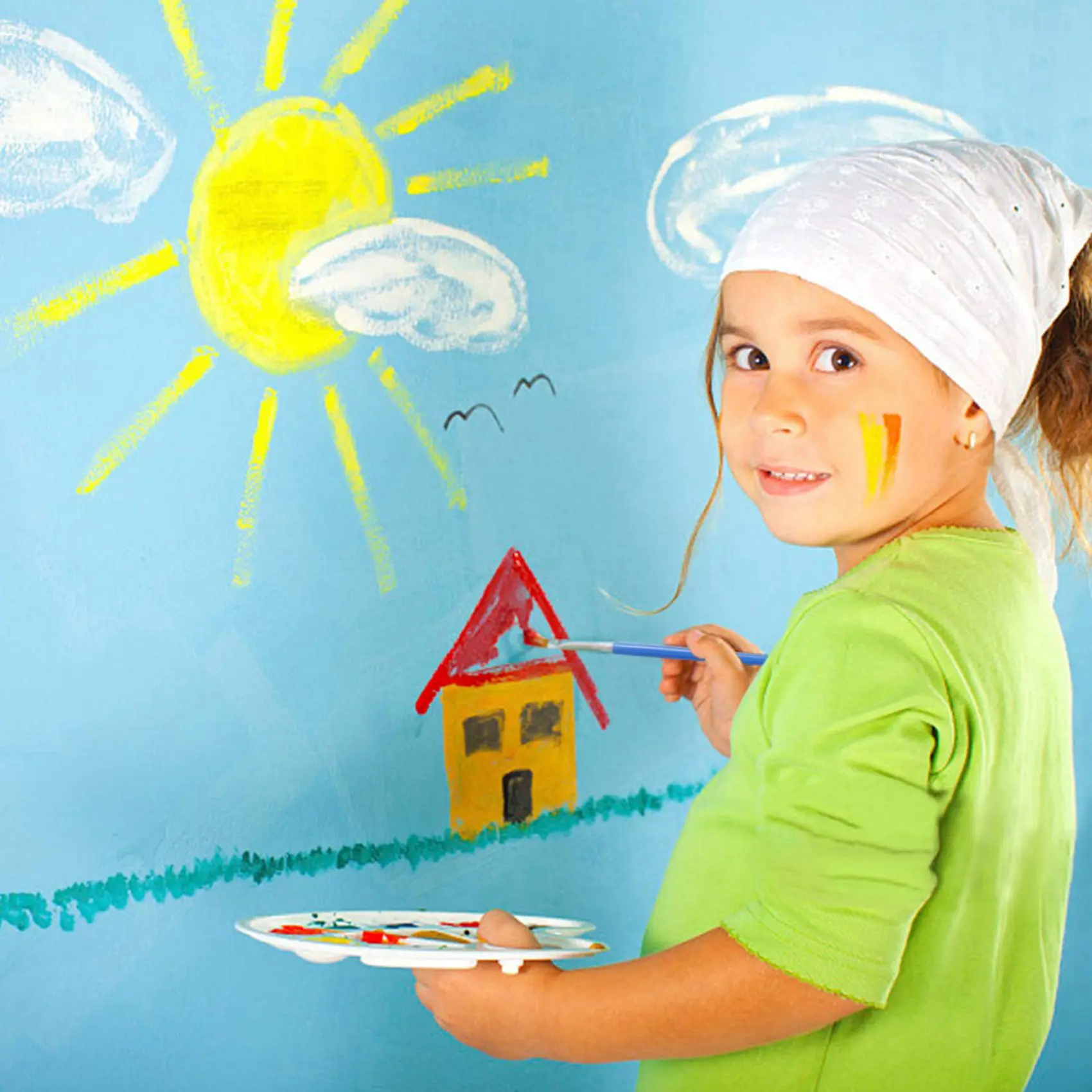 200 قطعة فرش الطلاء المسطحة فرشاة صغيرة السائبة مع 30 قطعة شرائط 180 أوعية الطلاء شرائط 3 مل وعاء طلاء صغير