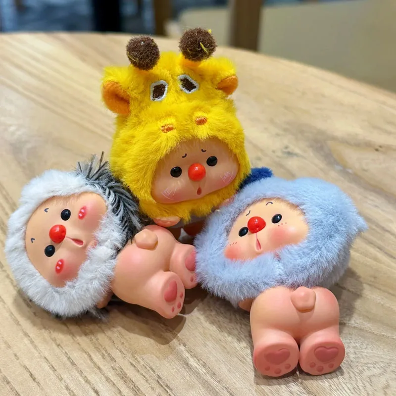 New OYO Bear Mini Crawling Animal Party Series Plush Blind Box Trendy Toys Doll Collection Desktop Ornament Mystery Box Gifts - view 5