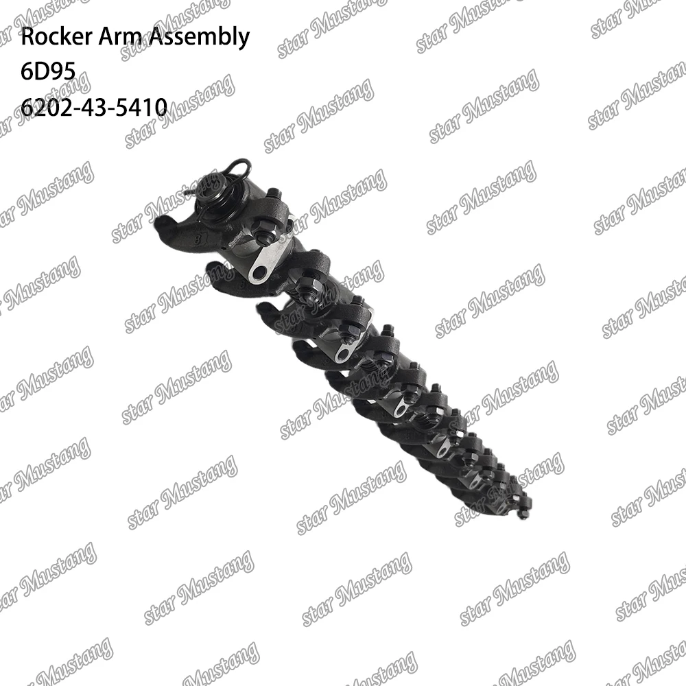 6D95 Rocker Arm Assembly 6202-43-5410 6204-41-5200 Suitable For Komatsu Engine Parts