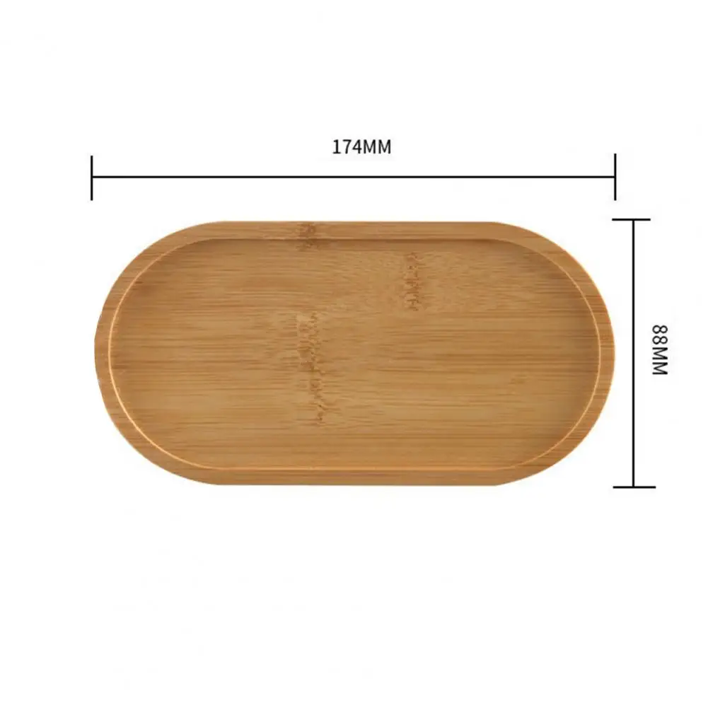 Modern Long Lasting Wooden Storage Tray Wide Application Save Space Desktop Wooden Tray Jewelry Organizer Holder