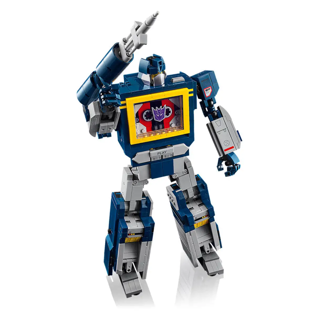 MINISO صالح 10358 روبوت Soundwave اللبنات الجمعية الطوب نموذج لعب لصبي أطفال عيد الميلاد هدية عيد ميلاد ديكور المنزل