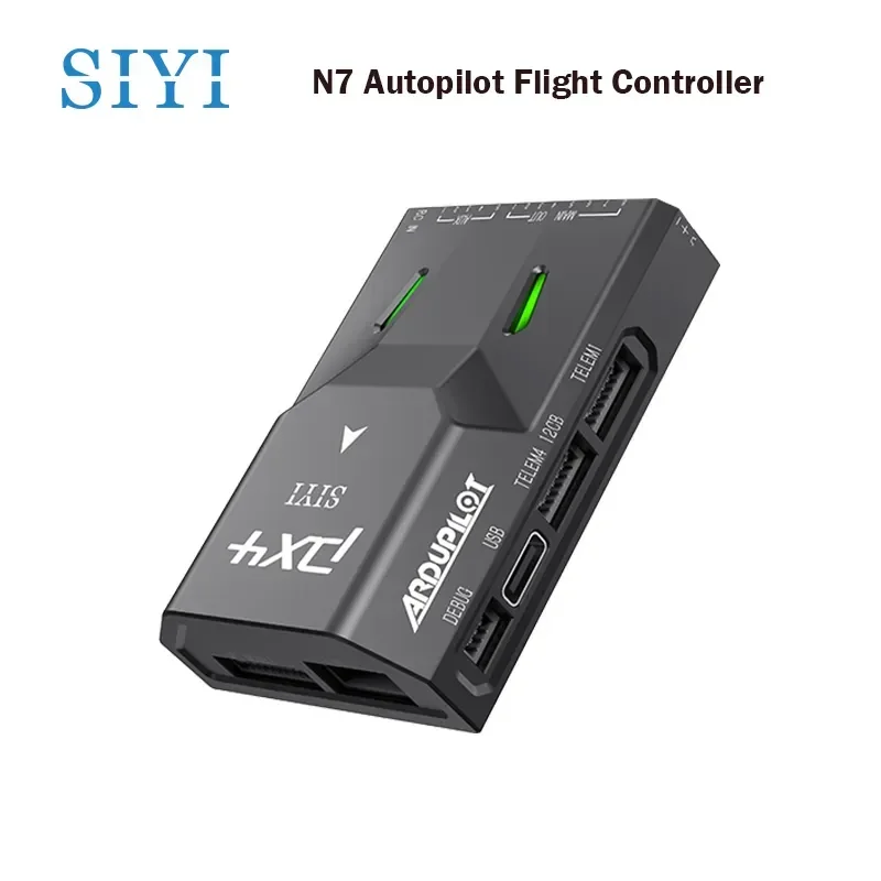 SIYI N7 Autopilot Flight Controller Compatible with Ardupilot and PX4 Ecosystem M9N GPS and 2 to 14S Power Module for Drone UAV