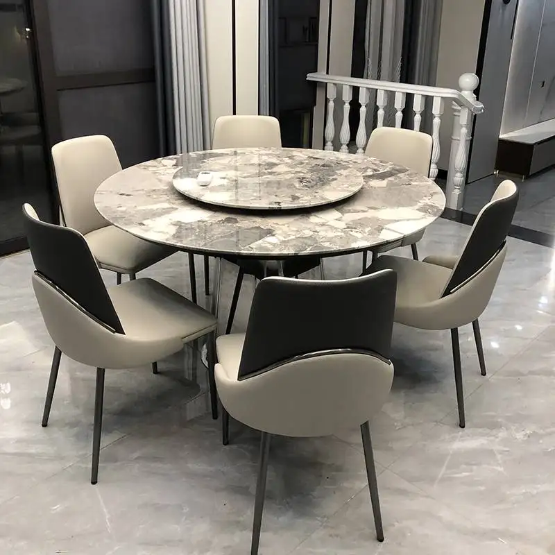 Modern Ultralight Dining Chairs Metalr Trendy White Nordic Chair Italian Faux Leather Silla Comedors Fantastic Furniture