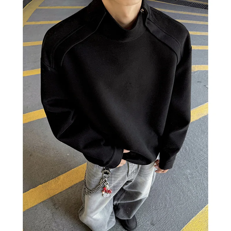 

Весенне-осенняя мужская модная повседневная уличная облегающая толстовка с капюшоном на молнии, удобный и красивый пуловер