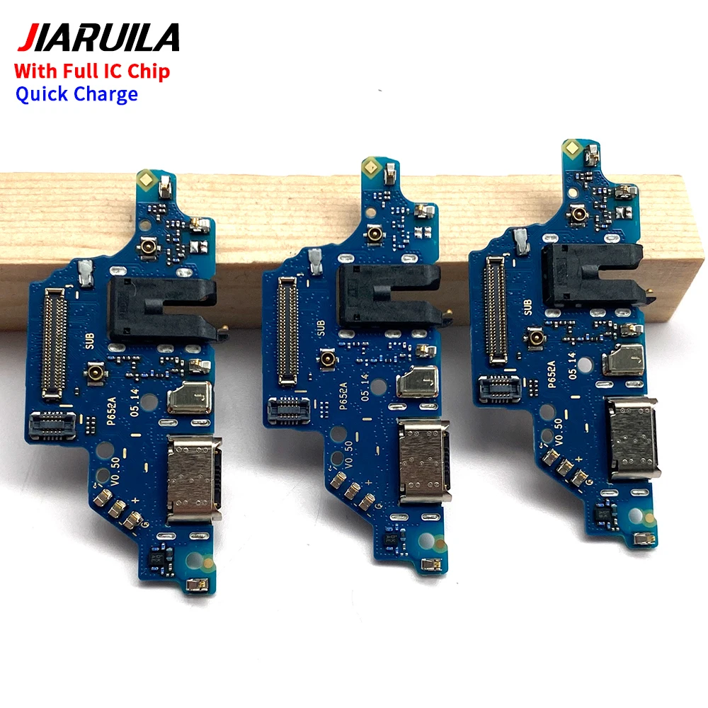 10 Pcs Dock Connector Micro USB Charger Charging Port Flex Cable Board With Microphone Replacement Parts For Moto G84