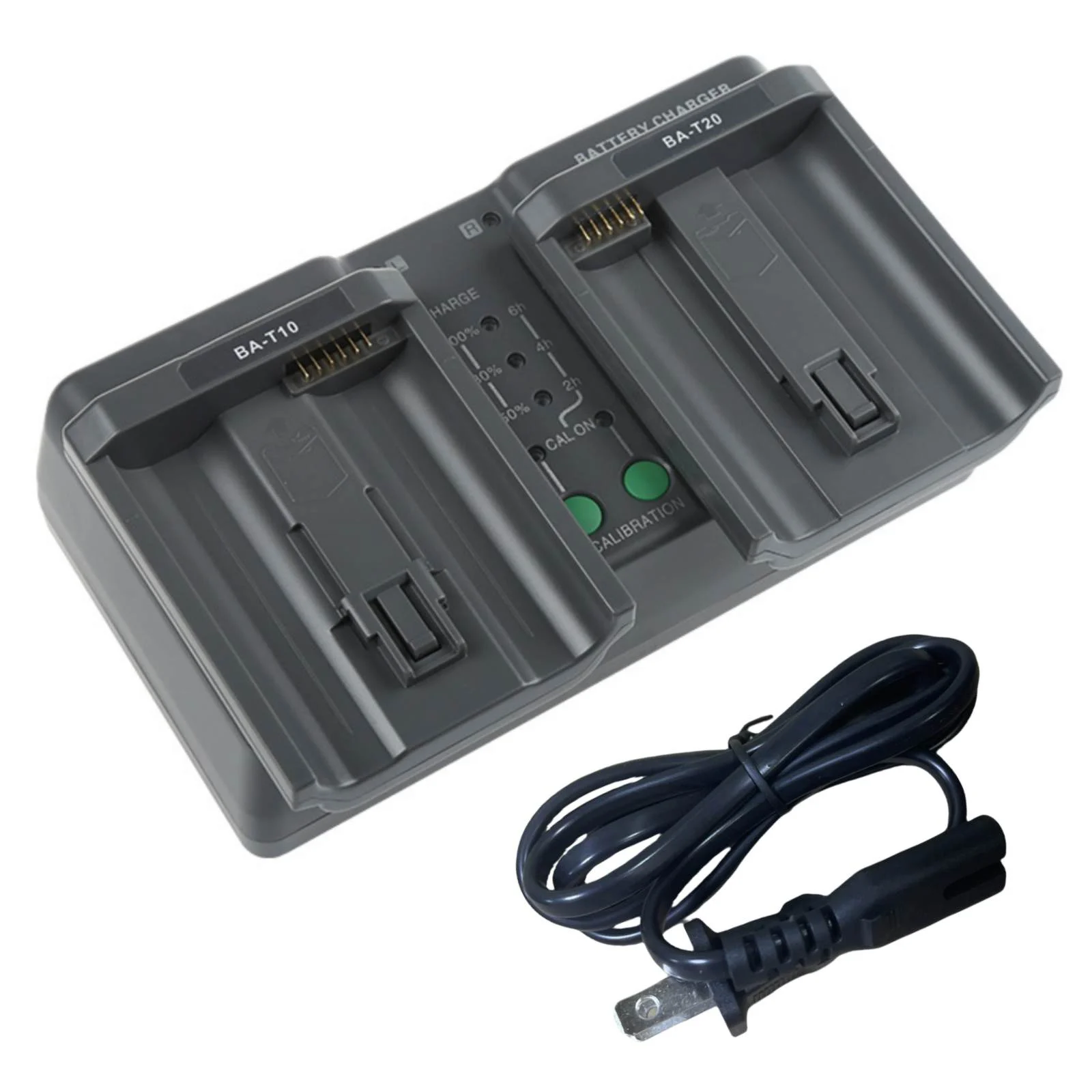 1Pc MH-26 Dual Battery Charger with BA-T10 BA-T20 Adapter for Nikon EN-EL18 EN-EL4A D4S D5 for Canon LP-E4 EOS Camera Accessory