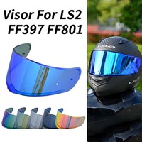 Original LS2 FF397 FF801 Helmet Visor Clear/dark Smoke/ Silver/rainbow Only for LS2 VECTOR Helmet Model Lens
