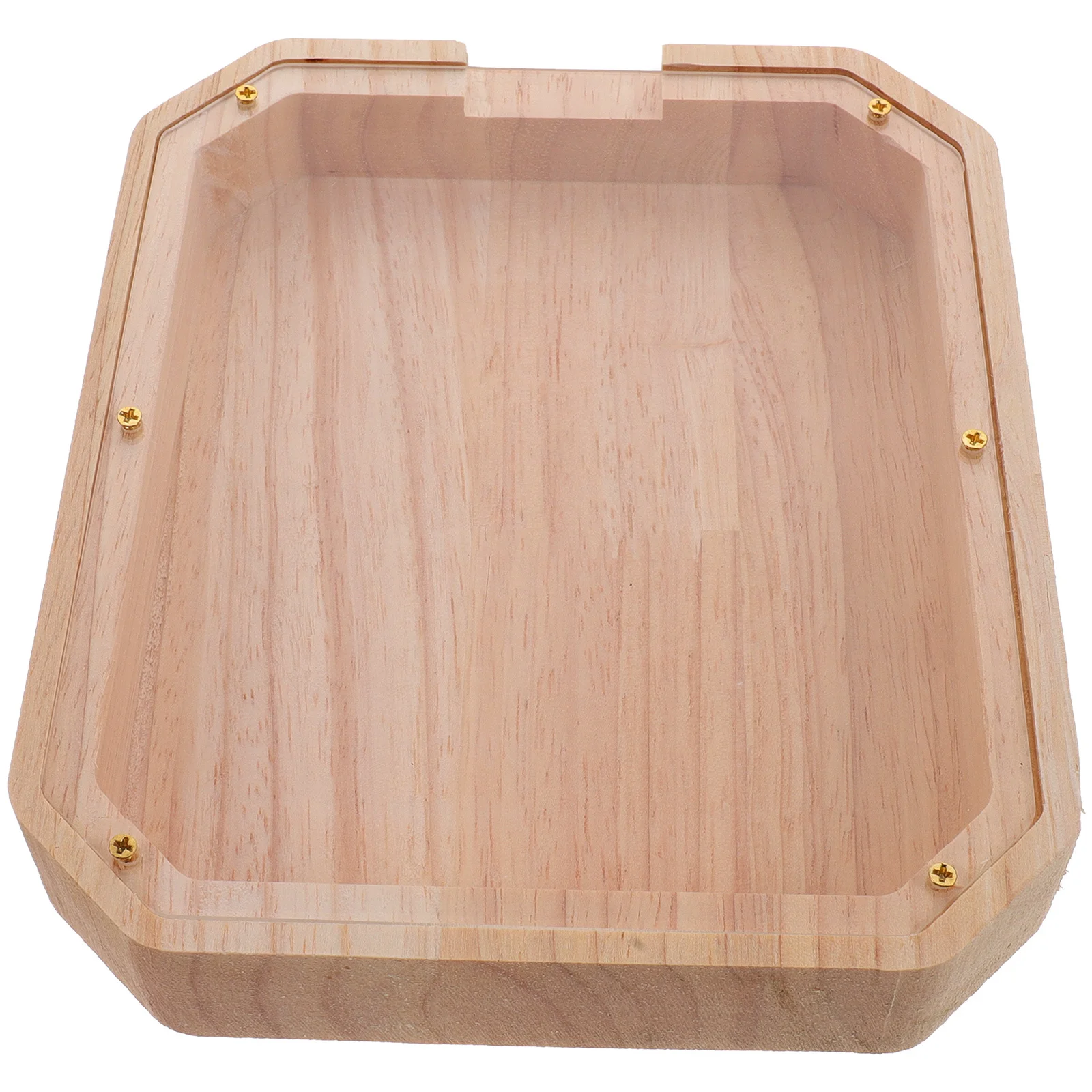 Tirelire en bois Transparent, Design numérique, pour enfants, pour filles et garçons, boîte d'économie d'argent incassable, décoration de bureau pour la maison