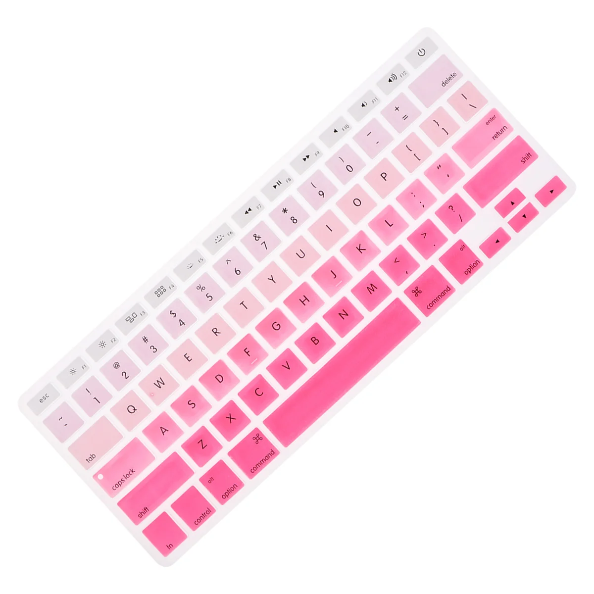 قطعتان من طبقة حماية لوحة المفاتيح غطاء سيليكون متين لأجهزة الكمبيوتر المحمول مقاوم للماء والغبار وسهل التنظيف وواقي رقيق متوافق مع