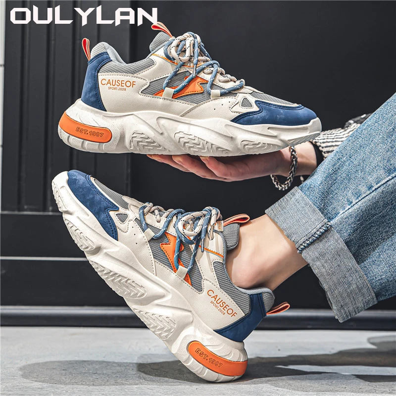 2024 Spring Leisure Versatile Height Increasing Shoes Men\'s Sneakers Fashion Youth Sports Running Shoe Trend Elevator Shoes