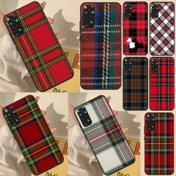 Custodia con motivo scozzese Tartan del vestito da Clan Stewart per Xiaomi Redmi 12C 10A 10C 9C Note 12 Pro 11 Pro 10 Pro 9 8 Pro 10S 11S 12S Cover