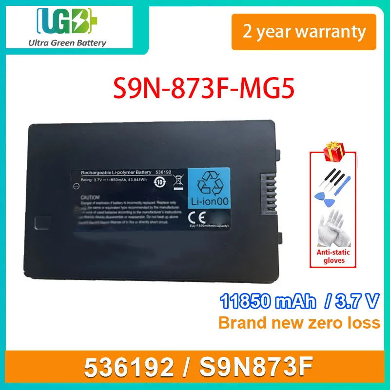 

UGB New 536192 Battery For S9N873F S9N-873F-MG5 device battery 11850mAh 3.7V 43.845Wh