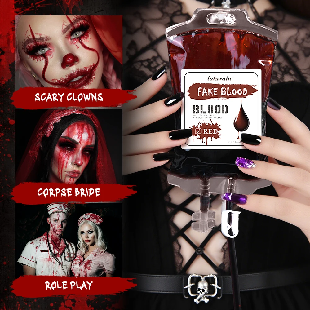 Lakerain Fake Blood 170ML Hall - Cosplay Prop Paint recensie en prijs