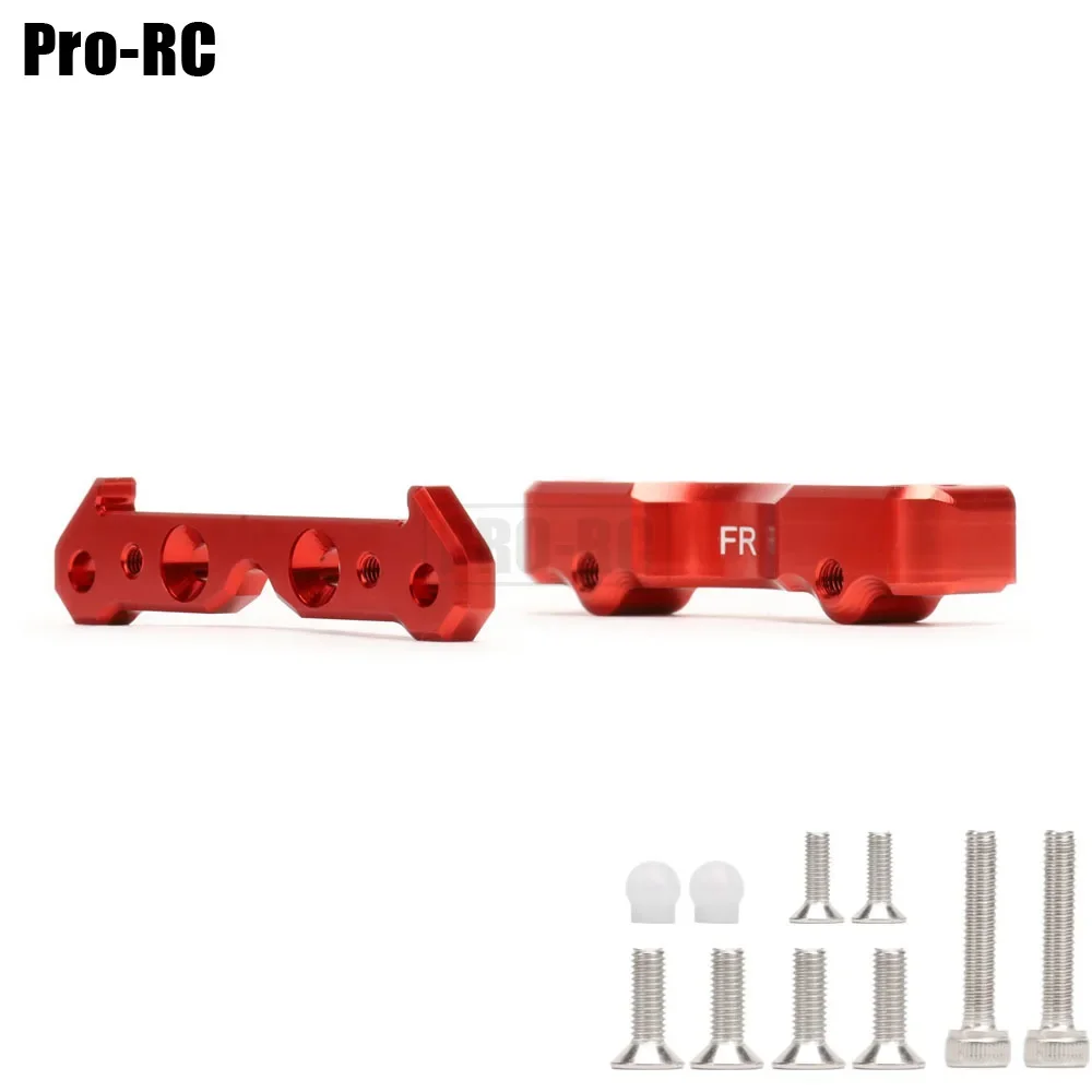 Colgador de suspensión de aleación de aluminio, soporte de brazo inferior delantero y trasero ARA330555 ARA330588 para coche RC 1/5 ARRMA Kraton Outcast 8S, pieza de mejora