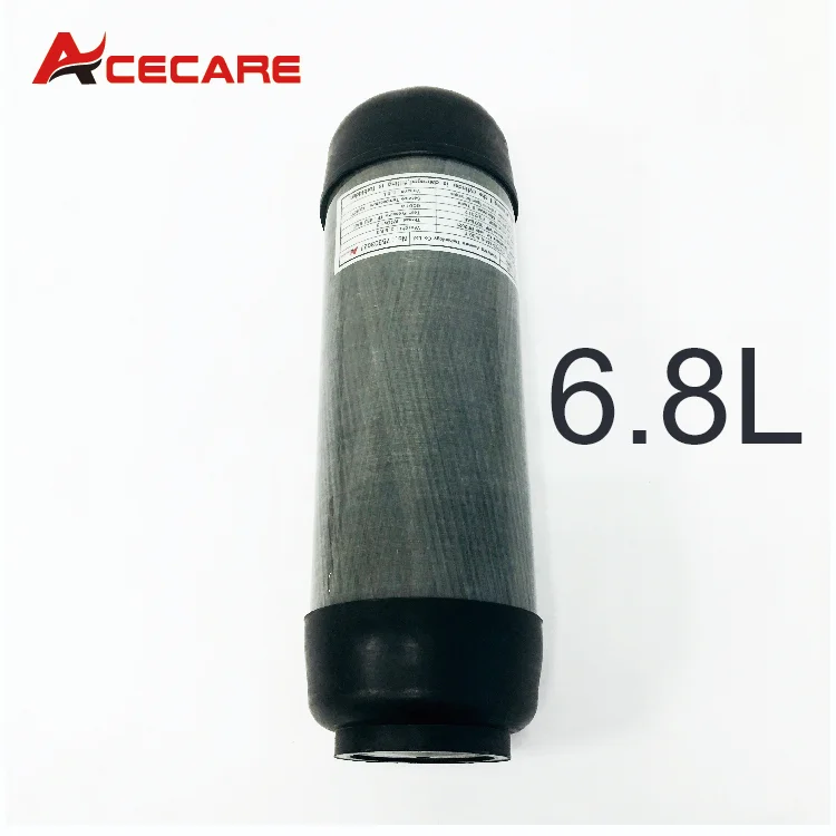 ACECARE Boots For 3L/6.8L/9L Carbon Fiber Scba Air Tank Cylinder  300Bar Diving Tank Balloon With Compressed Tank Rebreather