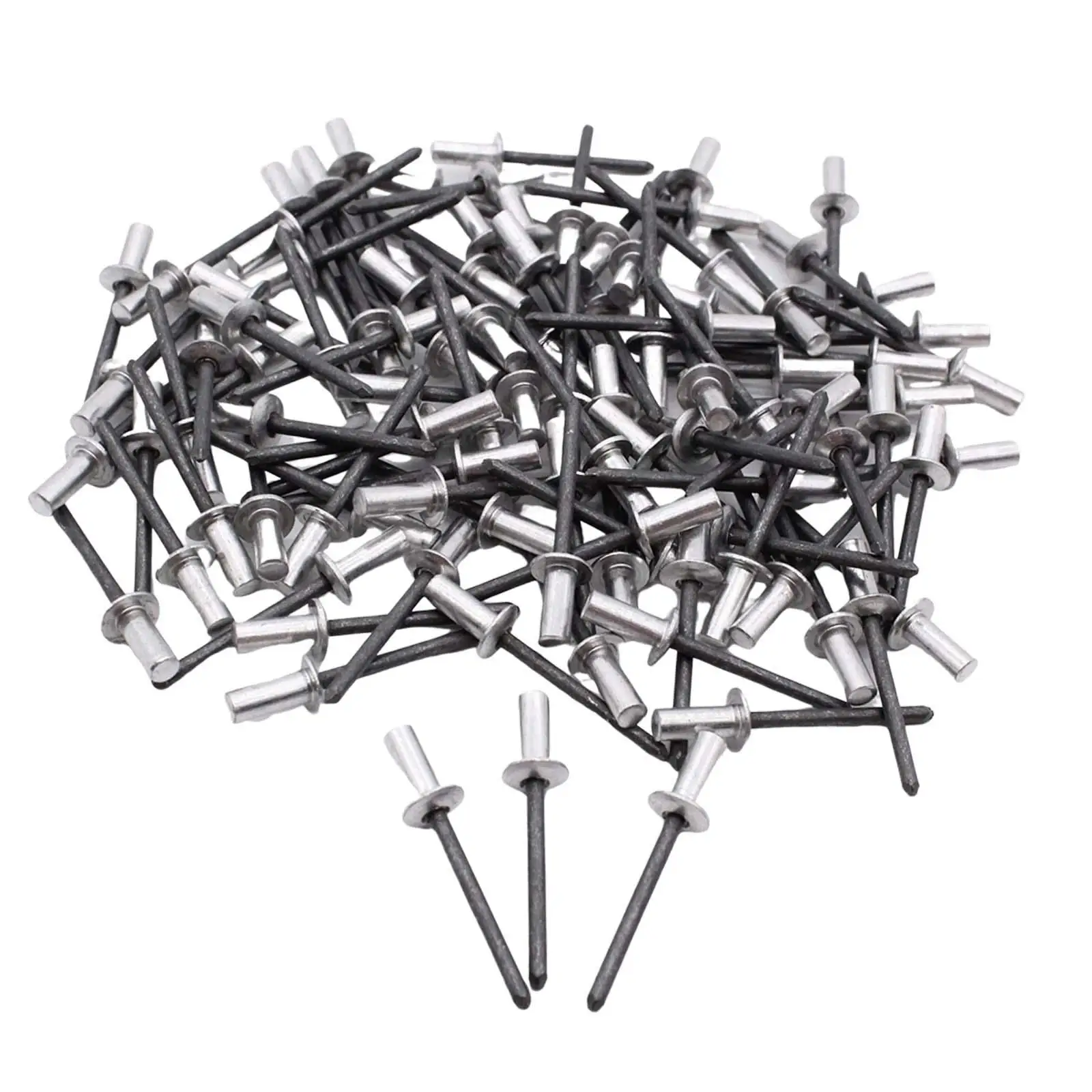 100x Body Capping Closed Rivets Metal for Land Rover Direct Replacement