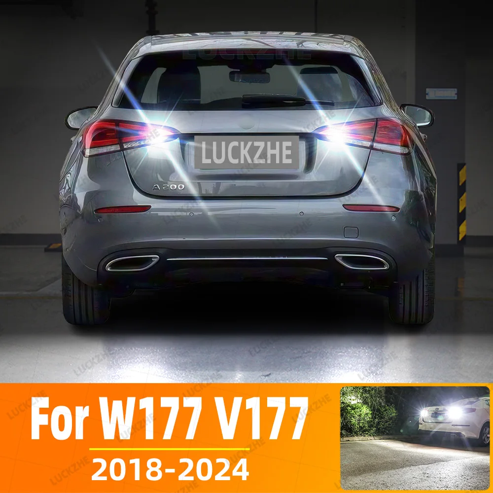 

Для Mercedes W177 V177 светодиодные фонари заднего хода автомобиля, лампа заднего хода класса A W177 V177 2018 2019 2020 2021 2022 2023 лампа заднего света