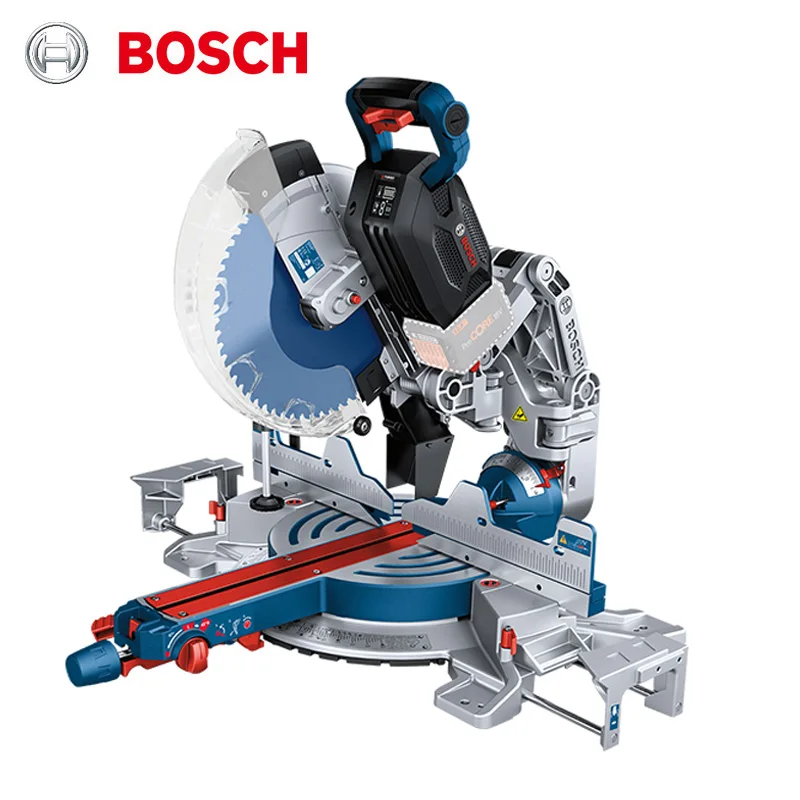 

Bosch Professional BITURBO GCM 18V-305 GDC Cordless Mitre Saw 18V Portable Desktop Woodworking Plastic Profile Electric Saw