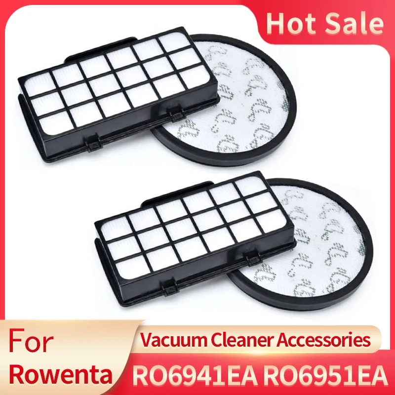 Replacement filters for Rowenta X-Trem Power Cyclonic vacuum cleaner RO6941EA RO6951EA RO6963EA RO6971EA RO6984EA RO6993EA