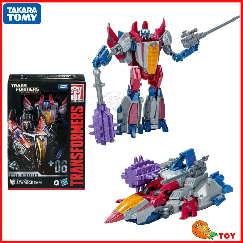 In stock Takara Tomy Transformers toys Studio Series SS-GE 06 Starscream Model Robot Collection Action Figures Toys Gifts Hobby