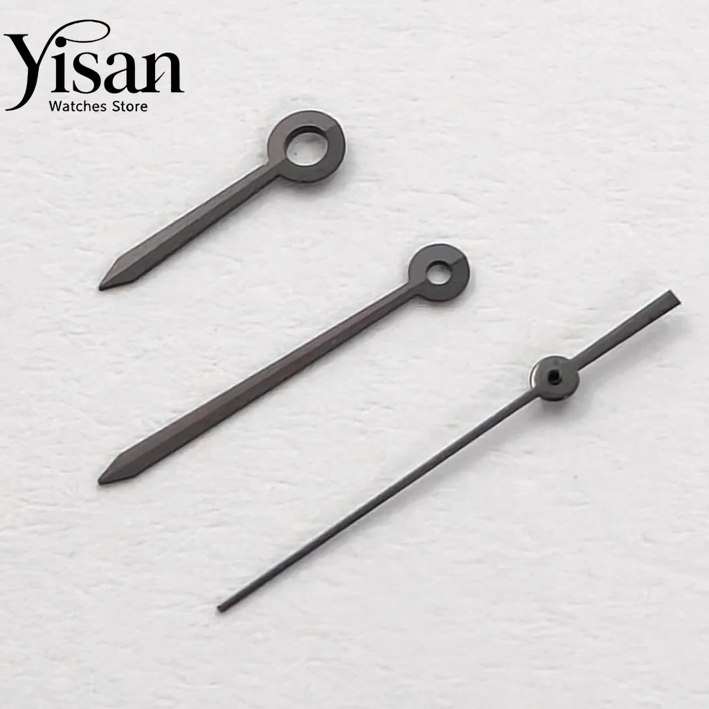 Black Sword‑Style Watch Hands Fit VH31 Quartz Movement Watch Mod Replacement Repair Accessories