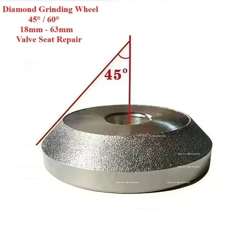 

Diamond Valve Grinding Wheel 45 60 Degree for Car Motorcycle Engine Valve Seat Repair Abrasive Tools 20mm-63mm No Holder