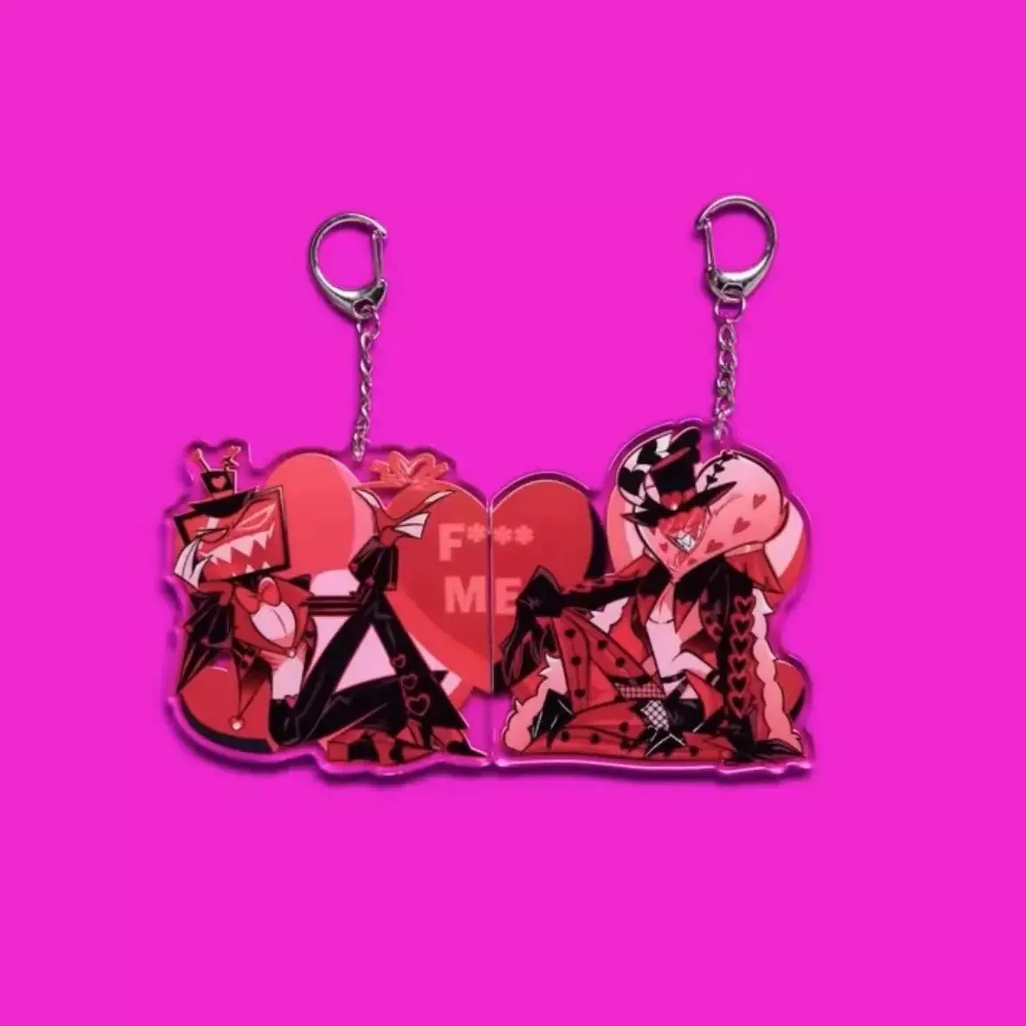 Ji E Lao Da KeyChain Men Anime Key Chain Sethos Women Acrylic Car Cosplay Japan Key Ring Pendant Party Kids Friends Gift