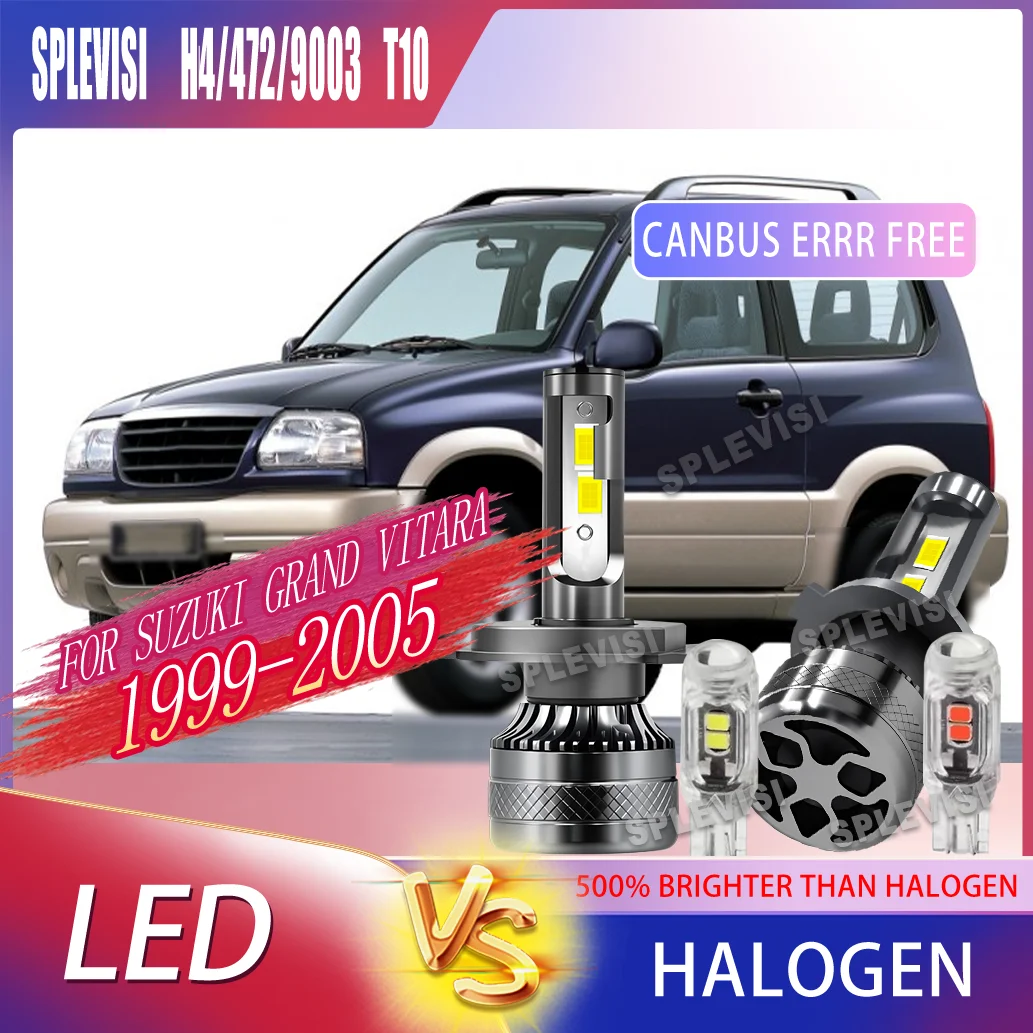 

advanced LED Bulb technology built-in CANBUS error-free load resistor For Suzuki Grand Vitara 1999 2000 2001 2002 2003 2004 2005