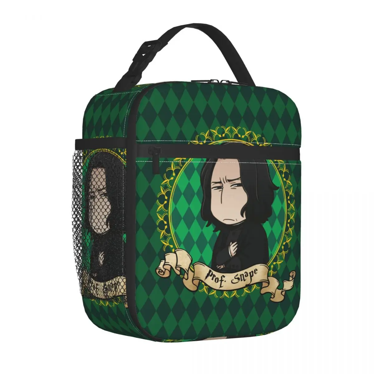 Potters Anime Professor Snape Insulated Lunch Bags Thermal Bag Reusable Lunch Container High Capacity Tote Lunch Box Food Bag