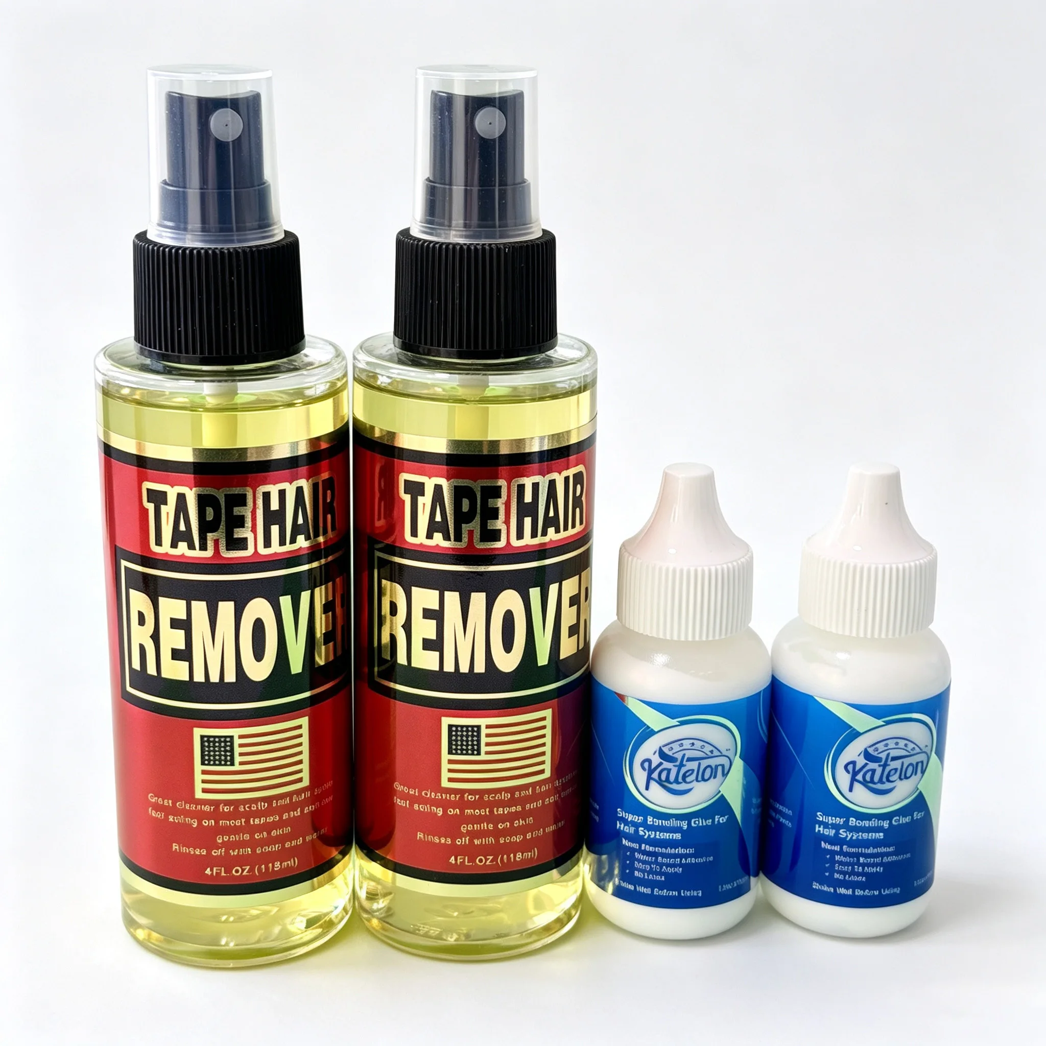 4oZ 118ML Tape in Extension Remover,Wig Glue Remover Adhesive Fast Acting,Removes Hair Glue,Wig Tape,Double Sided Extension Tape