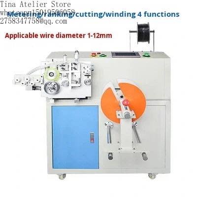 Fully Automatic Heavy Meter Tying Coiling Twisting Winding Machine Cable Making Industry 220V 50/60Hz XFX-45L Model