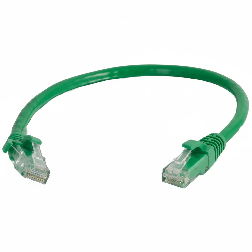 

C2G 757120039945 12-feet CAT6 Ethernet Network Patch Cable - Green - Snagless - Unshielded (UTP) - RJ-45 Male to - Used-Like New