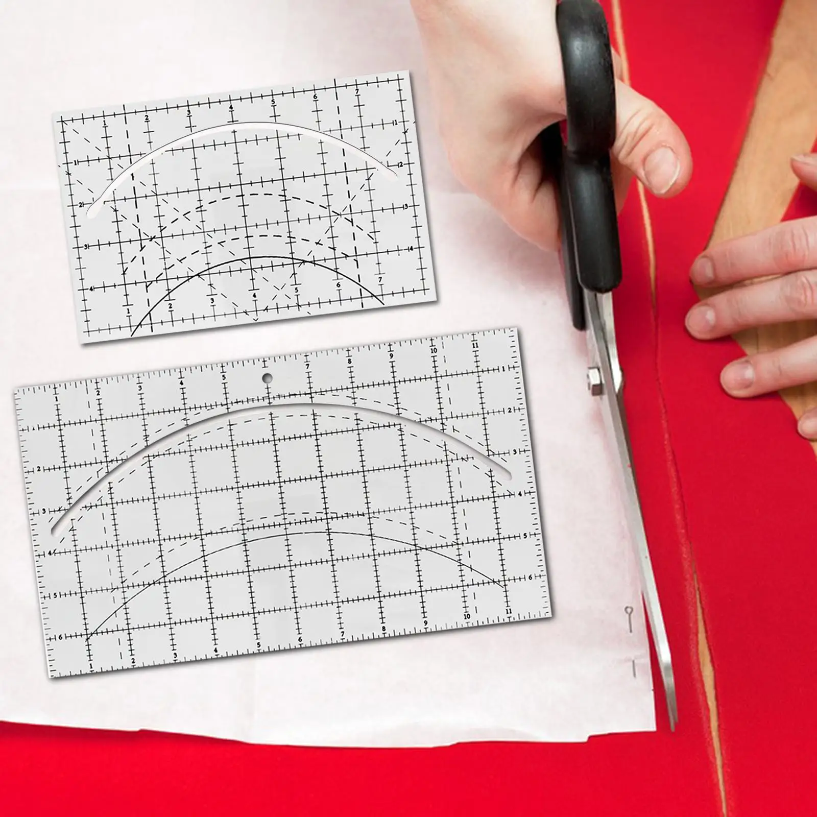 Quiltsjabloon Diy Patchwork Naaigereedschap Naaimachine Liniaal Patchwork Linialen