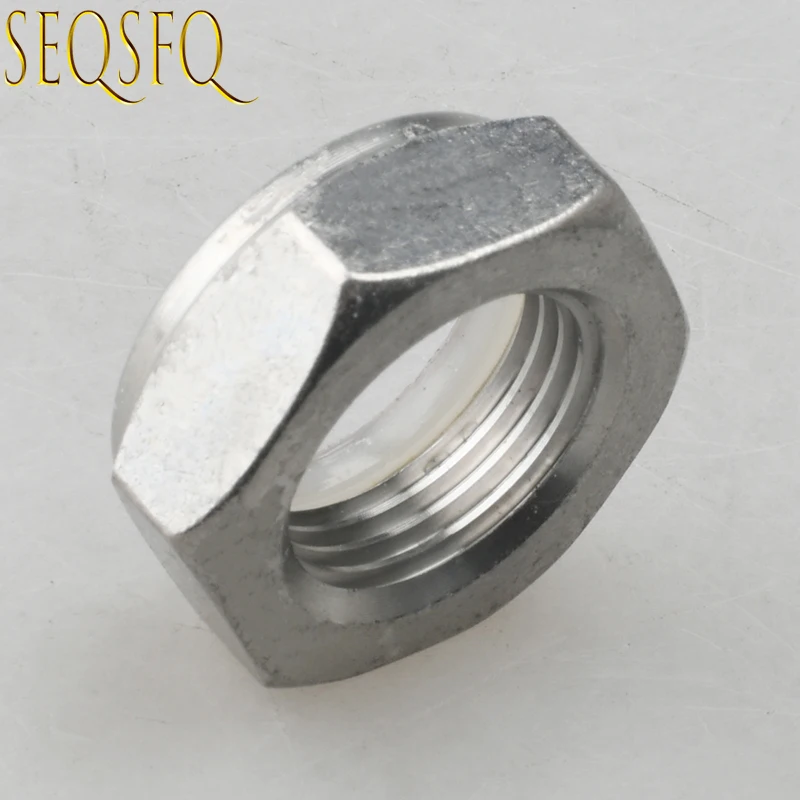 Stainless Steel Self-locking Nut 90185-22043 for YAMAHA Boat Motor 2/4T 9.9-250HP Parsun Hidea SEAPRO Hdx 90185-22043-00